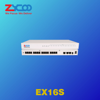 Passerelle téléphonique analogique Zycoo EX16S avec processeur A7 1 GHz intégré