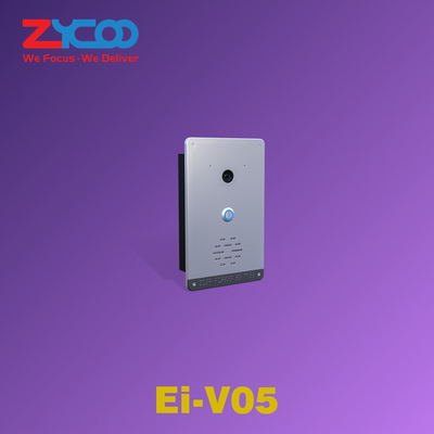 Contrôle d'accès sécurisé du système d'interphone vidéo de 5 watts pour le système VoIP