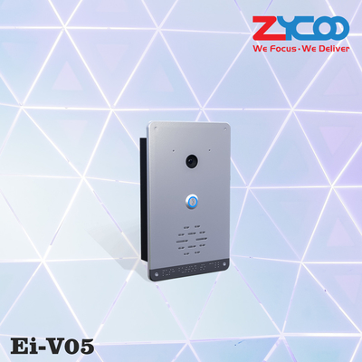 Couleur argent du système d'interphone Zycoo Poe pour les établissements de vente au détail