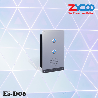 La PETITE GORGÉE visuelle de série E-I a basé l'enveloppe en aluminium anticorrosion de modèles de l'interphone 4 de PoE