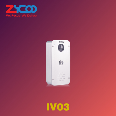 Interphone vidéo IP à bouton-poussoir avec prise en charge de la caméra HD intégrée PoE+