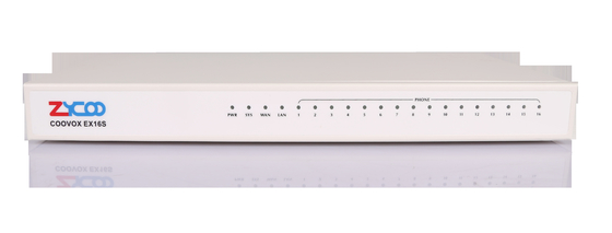 Passerelle analogique 16 X RJ11 FXS Ip 2 X 10/100Mbps avec toutes les extensions IP