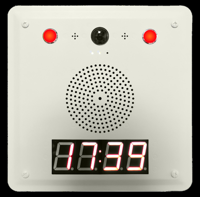 Fréquence 70 Hz – 20 KHz IP Network Speaker avec microphone intégré