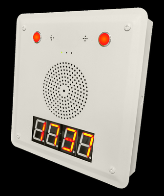 Talkback bidirectionnel de haut-parleur IP monté en surface pour une utilisation en intérieur